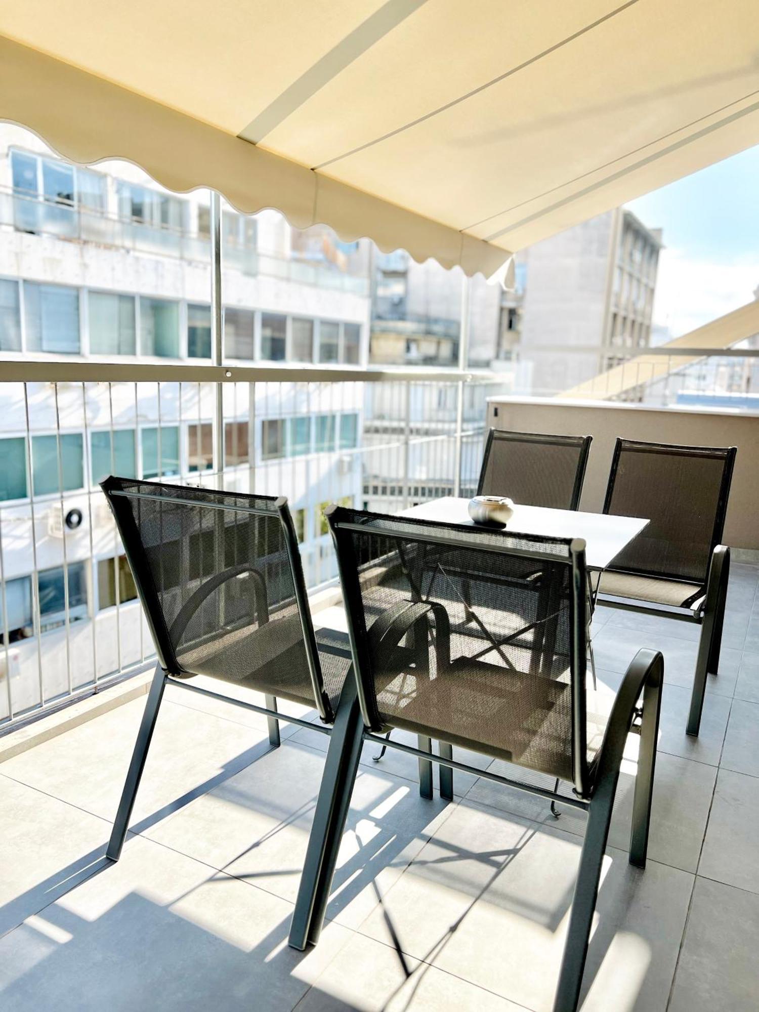 Yourathens-Alice, Urban Stylish With Shaded Balcony Near Kolonaki, Athens Center エクステリア 写真